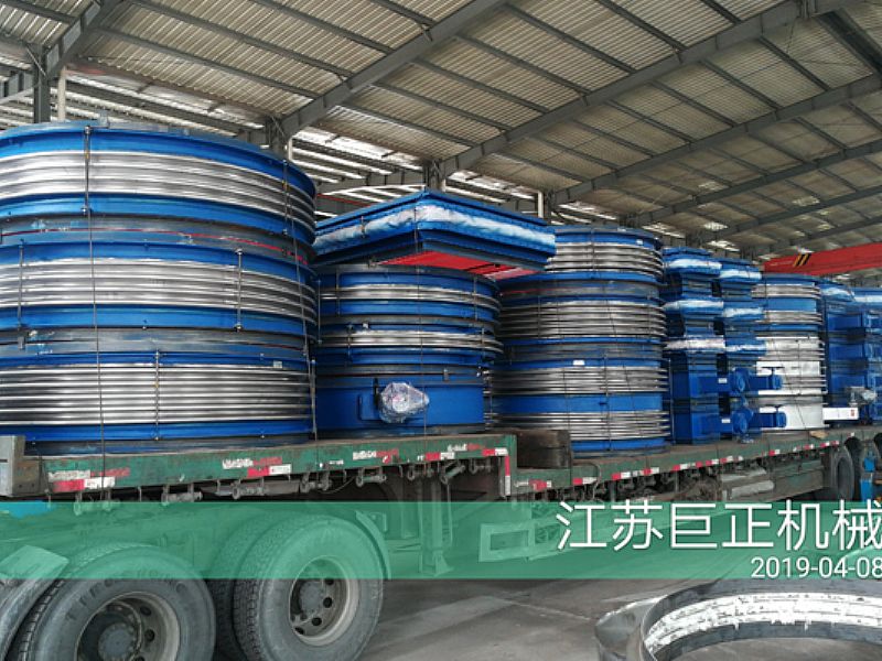 擋板門/非金屬膨脹節(jié)完工，準(zhǔn)備發(fā)往山東客戶