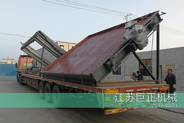 福建客戶訂購的擋板門檢驗(yàn)合格，準(zhǔn)備發(fā)貨