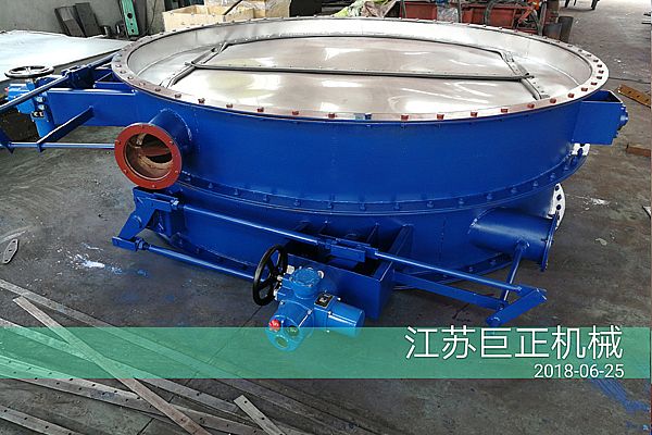 圓形擋板門（直徑280cm）制作完工了，待包裝入庫