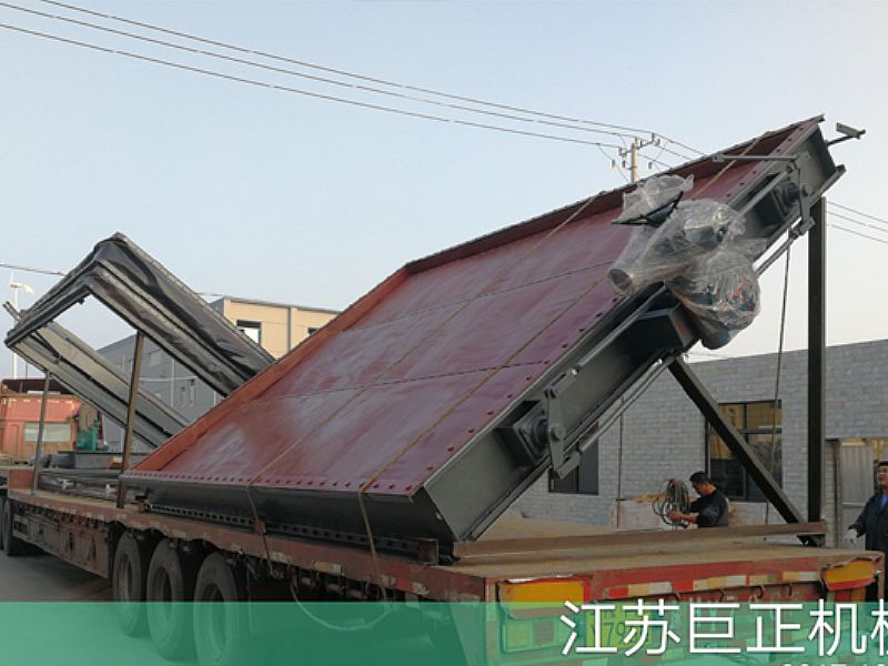 巨正機(jī)械公司擋板門，裝車發(fā)貨了